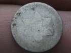 1851-1853 Three 3 Cent Silver Trime 3cs- Type 1  About Good Details