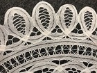 20  Round Beige Cotton Handmade Battenburg Lace Crochet Doily Doilies Wedding