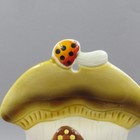 1983 Sears Roebuck Merry Mushroom Double Spoon Rest 7 5  Ceramic