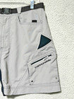Cannondale Mountain Bike Cargo Shorts Mens Large Nylon Pockets Belt Cycling