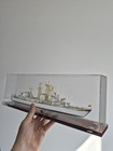 Vtg Ussr  Desk Souvenir Model Of Soviet Ship Of 70-80 s Handmade    
