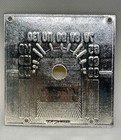 Vintage Mantola B f  Goodrich Stamped Metallic Foil Radio Dial 