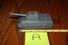 Recast Marx Battleground Dark Gray German  351 Army Tank A - Mpc  Timmee