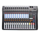 12 Channel Professional Live Studio Audio Mixer Mixing Console Usb Sound Board