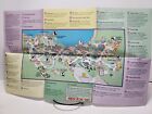 Sea World Of Ohio 1997 Visitors Guide Map Shamu Amusement Theme Park Aurora  Oh