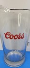 Vintage Coors Banquet Heavy Large Glass Beer Pour Pitcher 64 Oz  Barware