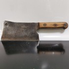 1800 s Antique Gerlach Warszawa Poland Cleaver Butcher Knife Axe Rare Collectibl