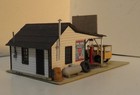 Texaco Gas Station  Built  Wood  Well-detailed  Weathered  Custom  Excellent 