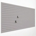 4  X 8  Slatwall Panel Garage Wall Organizer  Heavy Duty Slat Wall Paneling
