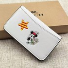    disney X Coach   essential Slim Card Case   Sticker Print Chalk Cdm61 F s Jp