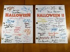 Halloween 1-8 Script Bundle Signed- Autograph Reprints- 8 Scripts- Michael Myers