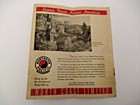 Vintage 1939-40 Northern Pacific Railroad Railway Yellowstone Park Timetables