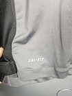 Nike Golf Tour Performance Dri-fit Pullover Mock Neck Long Sleeve M Gray black