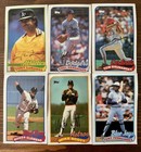 Lot Of 40  1989 Topps Baseball Talk  Collection  Vintage