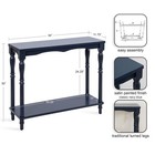 Perfect Entry Table Size  The Overall Dimensions Of The Darrington Console Ta   