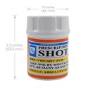 Shot Glasses - Prescription Pill Bottle Shot Glass 2 Oz Rx Unique Funny Novel   