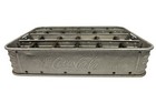 Vtg Coca-cola Aluminum Metal 24 Bottle Or Cup Stadium Carrier Caddy Rare