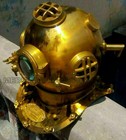 Brass Antique Finish Morse Diving Scuba Boston Divers Navy Mark Divers Helmet