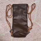 Universal Studios Wizarding World Of Harry Potter Brown Drawstring Wand Bag