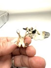 Hagen Renaker Cartoony Cow Momma Miniature Figure Calf And Milk Bucket