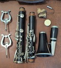 The Pedler Co Elkhart Ind Bb Clarinet Untested W bonade Ligature Tin 1930s