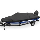 Boat Cover  Heavy Duty Boat Covers For Bass Tracker 16  17  18  Foot  900d 