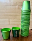 Jagermeister Shot Cups Green Aluminum 50pack Color Changing  brand New In Box 