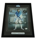 Lionel Messi Autographed Argentina World Cup Champions 8x10 Photo Framed W  Coa