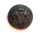Genoa  Italy  1795 Silver 8 Lire   St  John The Baptist   Extraordinary