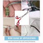 3x Latest Embroidery Scissors Sewing Thread Snips Tailor Shear  Locking Forceps