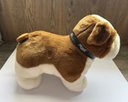 Vintage Bulldog Dog Mack Truck Mascot Stuffed Animal Plush Curto 14    Brown Nwt
