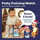 Potty Training Watch For Kids V4     A Water Resistant Toilet Reminder Navy