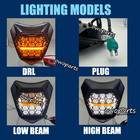 Led Headlight Hi low Drl For Ktm Exc Excf Sx Sxf Xc Xcf Xcw 150 250 300 350 450