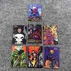 1994 Fleer Flair Marvel Card Lot Of 7 Punisher Hulk Spider-man Venom Nm