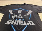 Wwe Wwf Authentic Wear T-shirt Men M Black The Shield Roman Reigns Pro Wrestling
