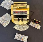 Upromax Gold Money Bill Dollar Counter Uv mg Detection   Counter Display New        