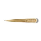 Vintage Brass Advertising Letter Opener Christmann Veneer   Lumber Co 