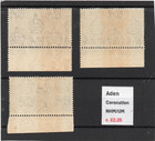 Aden Gv1 1937 Coronation Set Sg 13-15 Nhm um
