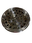 Remembranceware  Communion Tray   Disk  Silver  Holds 40 Cups