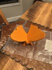 Longaberger Woodcraft Orange Butterfly