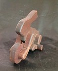 Vintage Wooden Rabbit Pull Toy 9  X 7 