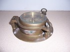 Vintage Solid Brass Wall Clock Ship s Time Quartz Port Hole Maritime Nautical