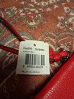 Coach New York Red Double Corner Zip Wristlet Wallet Nwt