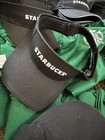 2025      Starbucks Official Barista Green Apron   Hat Or Visor Halloween Costume