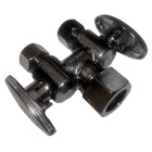 5 Pack Xfitting 5 8  Od Comp  X Dual 3 8  Od Comp  Straight Valve  Lead Free