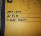 John Deere Jd-450b Crawler Tractor Dozer Parts Manual Book Catalog