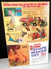 Very Rare 1973 Vintage Original 15 Oz Unopened Box Cheerios Cereal  Play Doh Ad