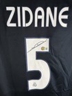 Zinedine Zidane Signed Real Madrid Jersey Adidas Xl Beckett Witness Coa Auto