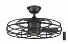 Heritage Point 25 In  Integrated Led Indoor covered Outdoor Matte Black Ceiling