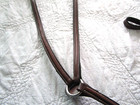 Fancy Stitched Raised English Breast Plate Full Horse Size